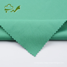 Double knit stock polyester spandex interlock fabric